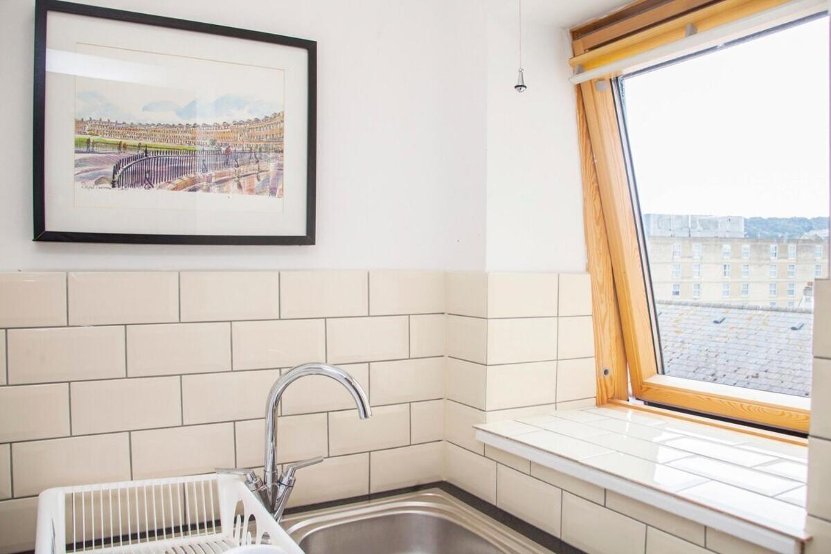 The Roof Terrace Maisonette - City Centre Bath Esterno foto