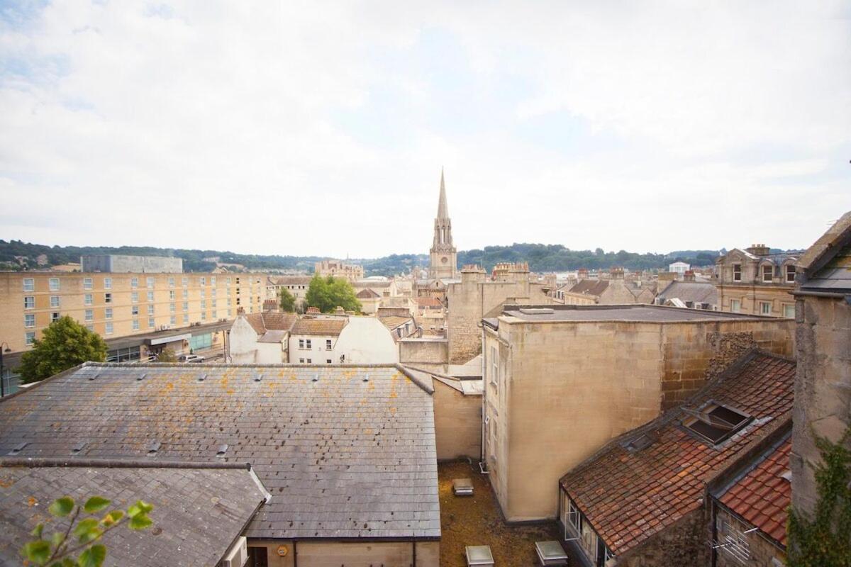 The Roof Terrace Maisonette - City Centre Bath Esterno foto